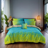 7 Pcs Comforter Set DZ-76 ( light weight filling )